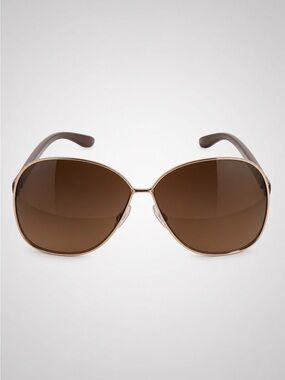 Tom Ford Brown Gradient Oversized Women's Sunglasses